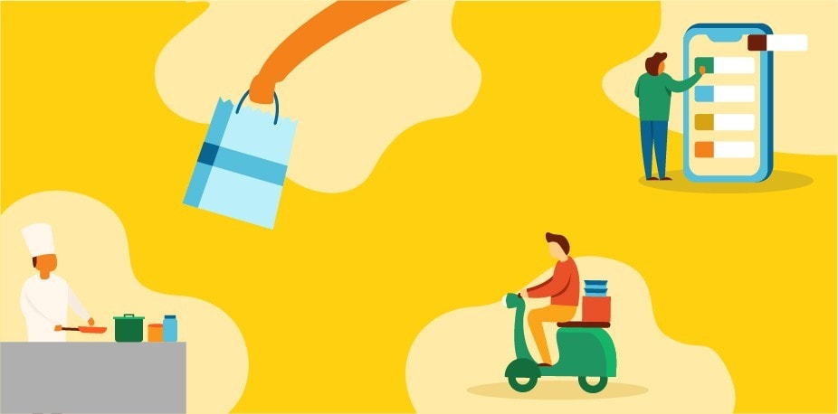 خرافات وحقائق توصيل الطعام