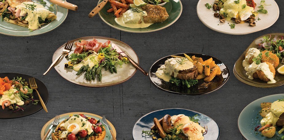 استمتع بتعدّد الأصناف مع صلصة هولنديز الاحترافية من كنور