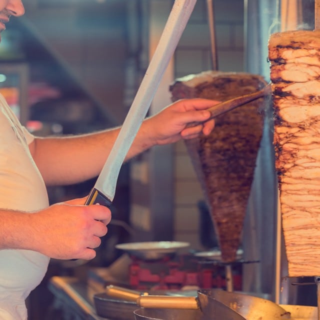 التوجيهات الخاصة بإعداد الشاورما