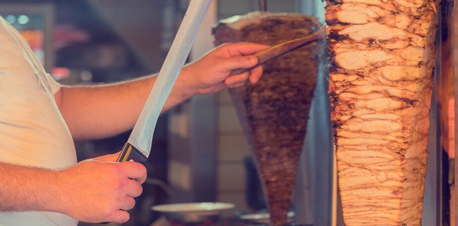 التوجيهات الخاصة بإعداد الشاورما