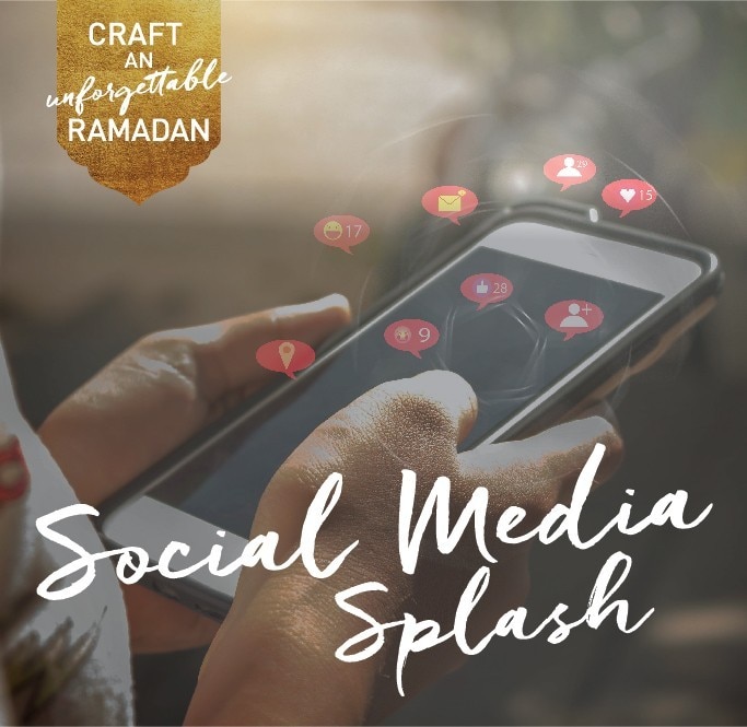 قم بعمل حملة كبيرة تغزو وسائل التواصل الاجتماعي خلال رمضان