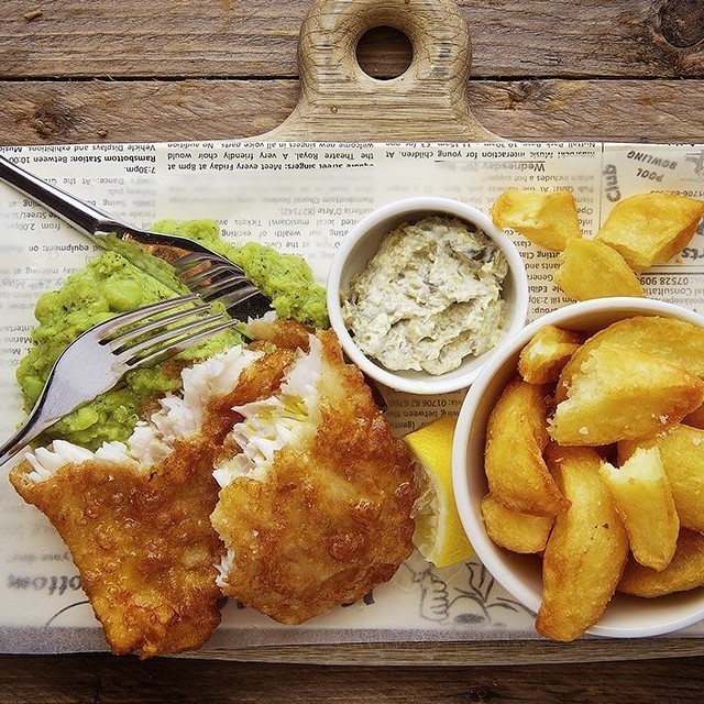 الأطباق الكلاسيكية: الأسماك