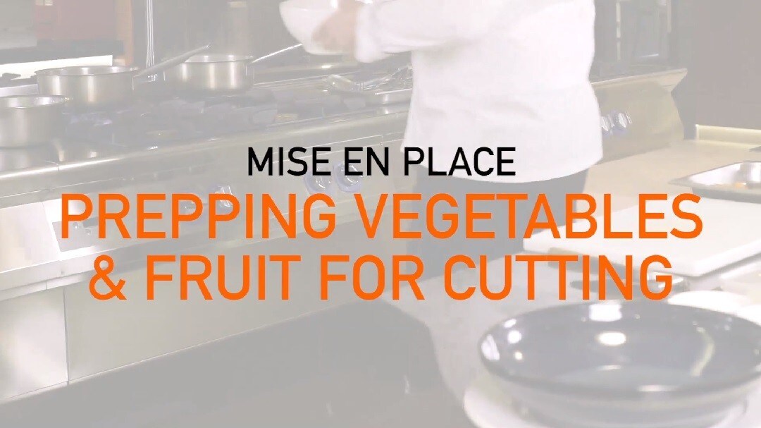 3. Fruit and Vegetable Cutting Prep
