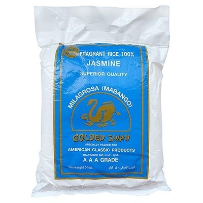 Golden Swan Rice Jasmine (8x5kg) - 