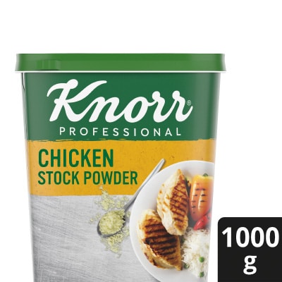 Knorr Professional Chicken Stock Powder (6x1kg) - Knorr Professional Chicken Stock Powder delivers an authentic chicken aroma and colour to every dish