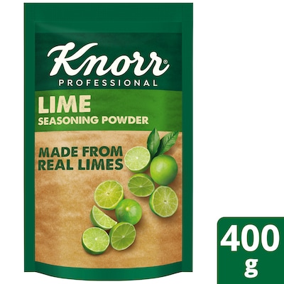 Knorr Professional Lime Seasoning (12x400g) - Knorr Lime Seasoning is made from real limes for consistent sourness and aroma