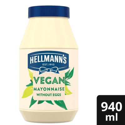 Hellmann's Vegan Mayonnaise (6x940g) - Hellmann’s Vegan Mayonnaise helps you create delicious and on-trend plant-based dishes with ease.