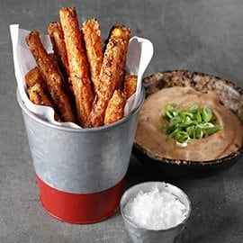 Baked Parmesan Carrot Fries