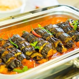 BBQ Eggplant Kebab