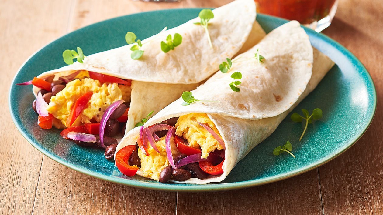 Breakfast Burrito - Recipe Unilever Food Solutions.