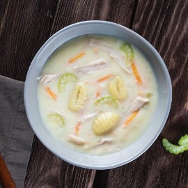 Creamy Chicken & Potato Gnocchi Soup