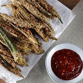 Crispy Okra Fingers