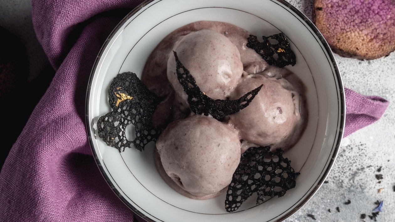 Earl Grey Taro Ice Cream – - Recipe