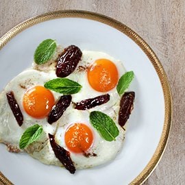 Fried Eggs and Dates