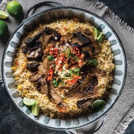 Mexican Lamb & Spanish Rice