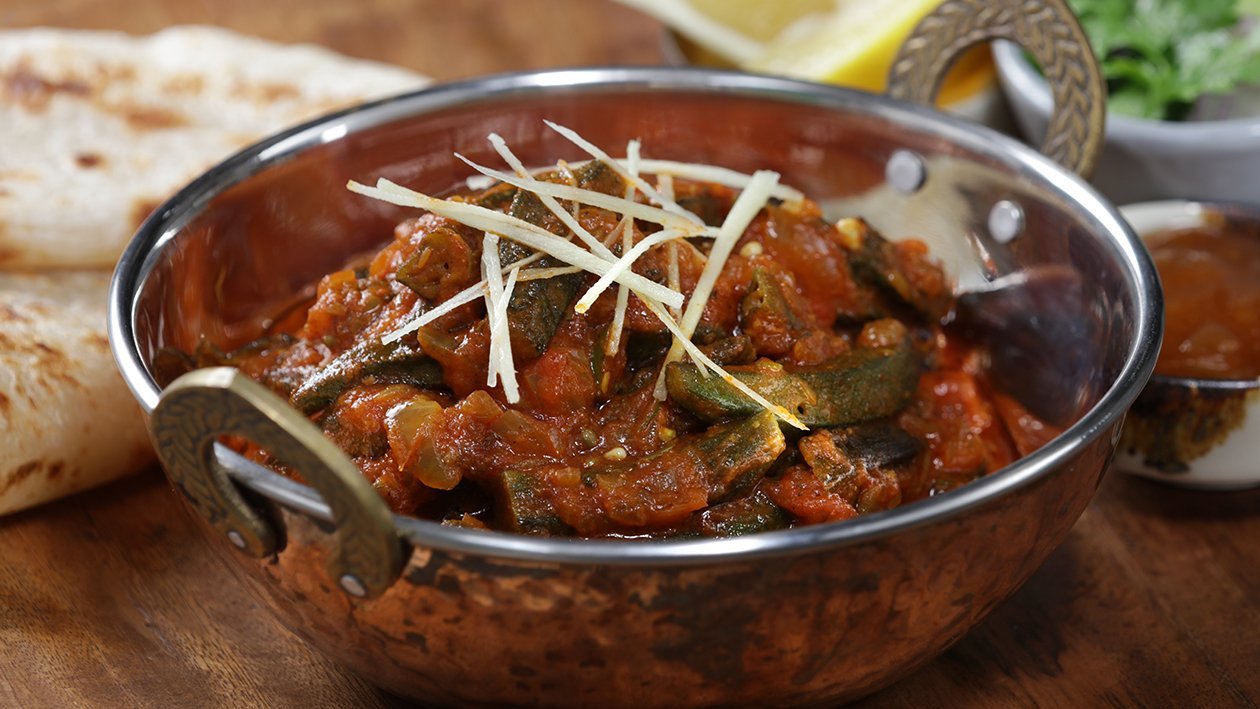 Okra Tomato Masala – - Recipe Okra Tomato Masala – - Recipe