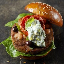 Ossobuco Burger with Gremolata Mayo