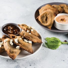 Samosas, 2 Different Ways