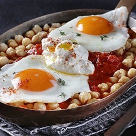 Shakshouka with Chickpeas