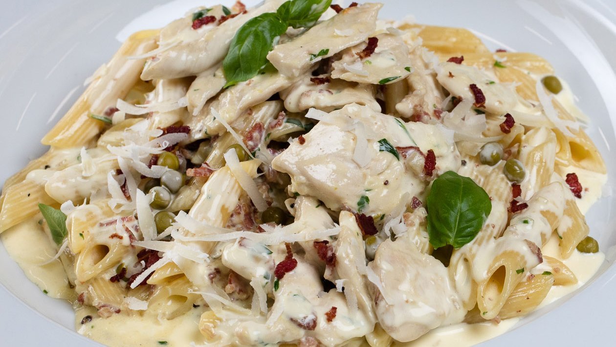 Smoked Chicken Carbonara – Recipes