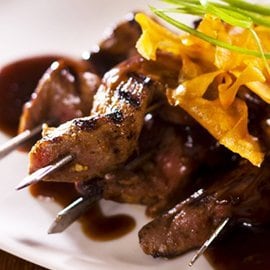 Smokey BBQ Paprika Spiced Lamb Kebabs