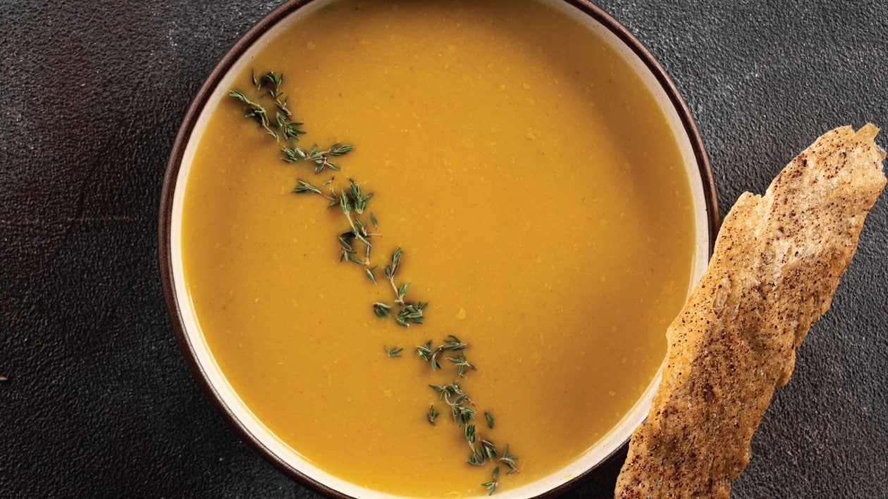 Smokey Yellow Lentil Soup – - Recipe