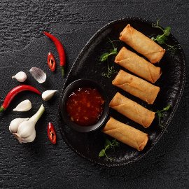 Spring Rolls with Vermicelli Noodles