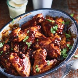 Teriyaki Chipotle Buffalo Wings