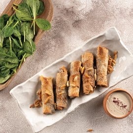 Vegan Musakhan Rolls