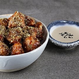 Zaatar, Garlic & Honey Chicken Poppers