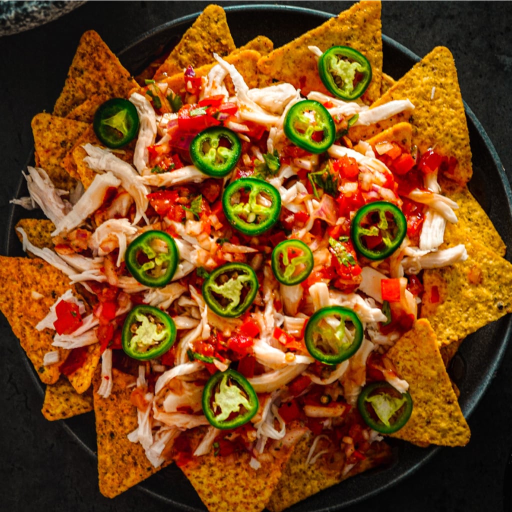 Firecracker Chicken Nachos