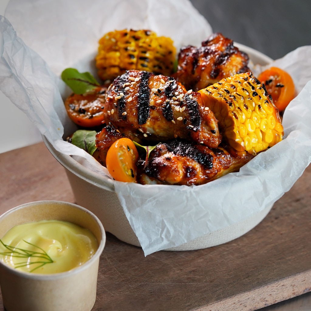 Grilled Gochujang Chicken Wings