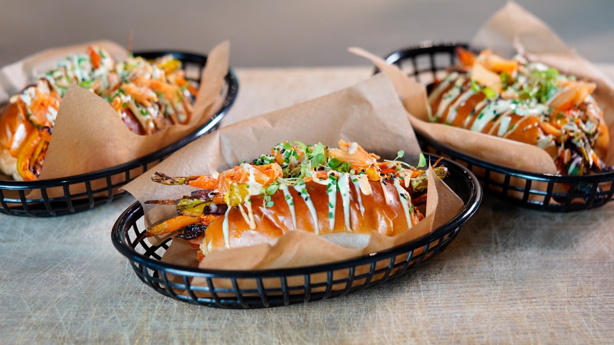Kimchi Carrot Hotdogs – - Recipe