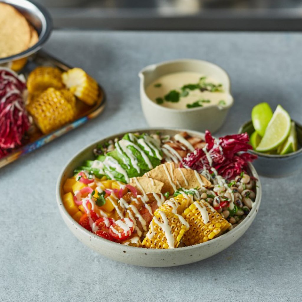 Mango Habanero Vegan Chicken Bowl