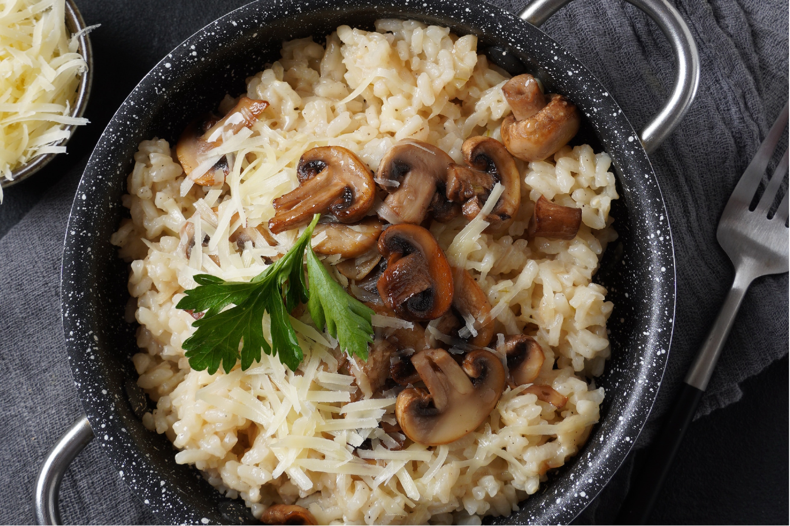Mushroom & Edamame Rice – Recipes