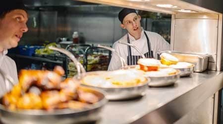 Chefs in the kitchen