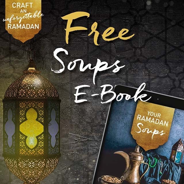 Download your free recipes for Ramadan – sensational soups
