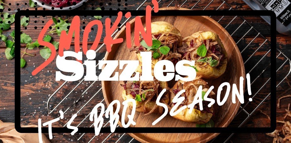 It's BBQ Season with Smokin' Sizzles recipes as a celebration of fire and feast!